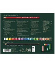 Polychromos & Pitt Graphite Matt coffret cadeau 40 pièces Faber-Castell