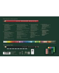 Polychromos & Pitt Graphite Matt coffret cadeau 50 pièces Faber-Castell
