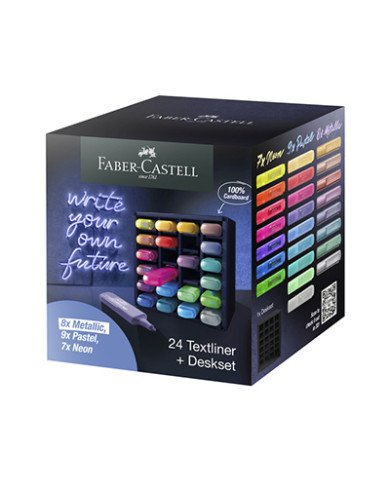 Présentoir de bureau surligneurs TL 46 x24 Faber-Castell Présentoir de bureau surligneurs TL 46 x24 Faber-Castell