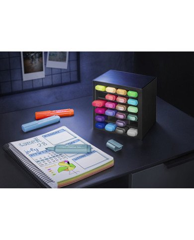Présentoir de bureau surligneurs TL 46 x24 Faber-Castell Présentoir de bureau surligneurs TL 46 x24 Faber-Castell