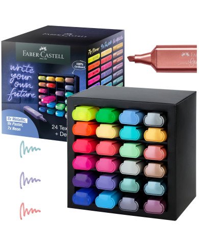 Présentoir de bureau surligneurs TL 46 x24 Faber-Castell Présentoir de bureau surligneurs TL 46 x24 Faber-Castell