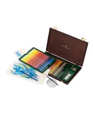 Crayons aquarellable Albrecht Dürer coffret bois de 48 Faber-Castell