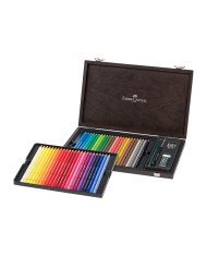 Crayons aquarellable Albrecht Dürer coffret bois de 48 Faber-Castell
