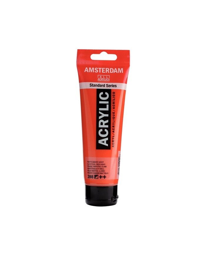 Le Libr'air - Standard Series Acrylique Tube 120 ml Rouge Naphtol Clair 398 - Amsterdam - Tunisie