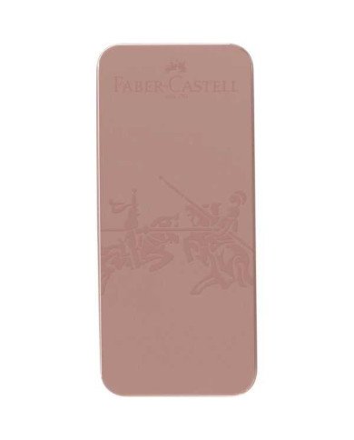 Set Stylo-plume M Stylo-bille Hexo bronz Faber-Castell