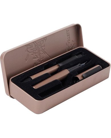 Set Stylo-plume M Stylo-bille Hexo bronz Faber-Castell Set Stylo-plume M Stylo-bille Hexo bronz Faber-Castell
