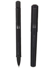Set Stylo-plume M Stylo-bille Hexo noir Faber-Castell Set Stylo-plume M Stylo-bille Hexo noir Faber-Castell