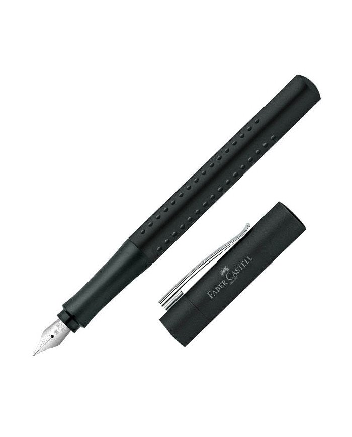 Stylo-plume Grip 2011 M noir - Faber-Castell