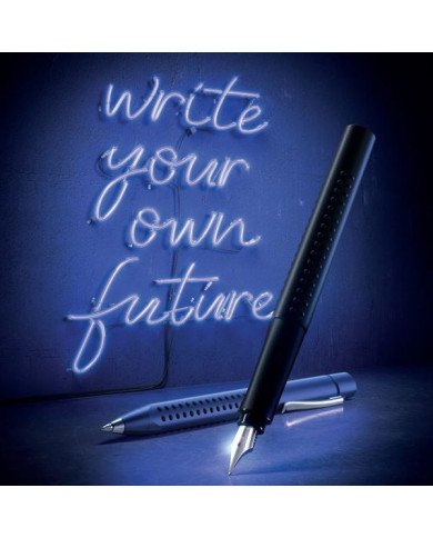 Stylo-plume Grip 2010 M noir - Faber-Castell