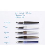 Stylo plume Pilot MR2 White Tiger avec étui en métal