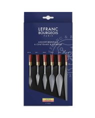 Set de 6 Couteaux à Peindre  - Lefranc Bourgeois