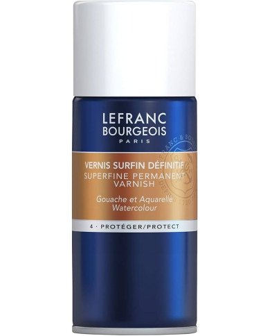 Vernis Surfin Pour Gouache et Aquarelle Aerosol - Lefranc Bourgeois