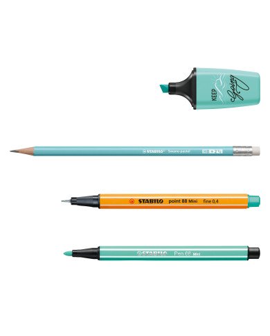 Set STABILO de 35 Mini Pastel Love