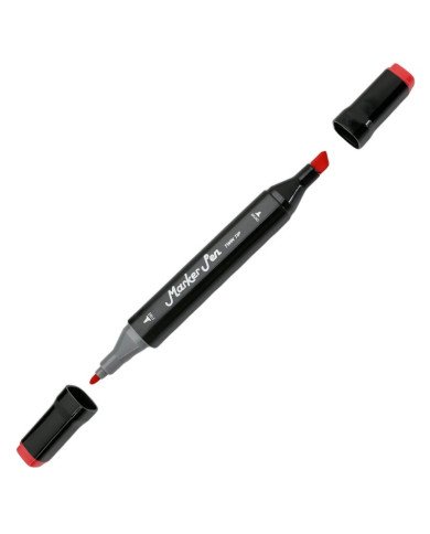 Trousse de 24 Feutres Marqueurs Double pointe