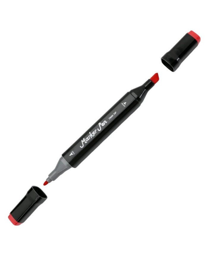 Trousse de 24 Feutres Marqueurs Double pointe