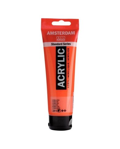 Le Libr'air - Standard Series Acrylique Tube 120 ml Vermillon 311 - Amsterdam - Tunisie