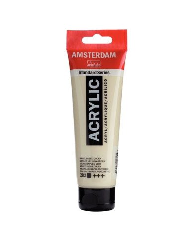 Le Libr'air - Standard Series Acrylique Tube 120 ml Jaune Naples Vert 282 - Amsterdam - Tunisie