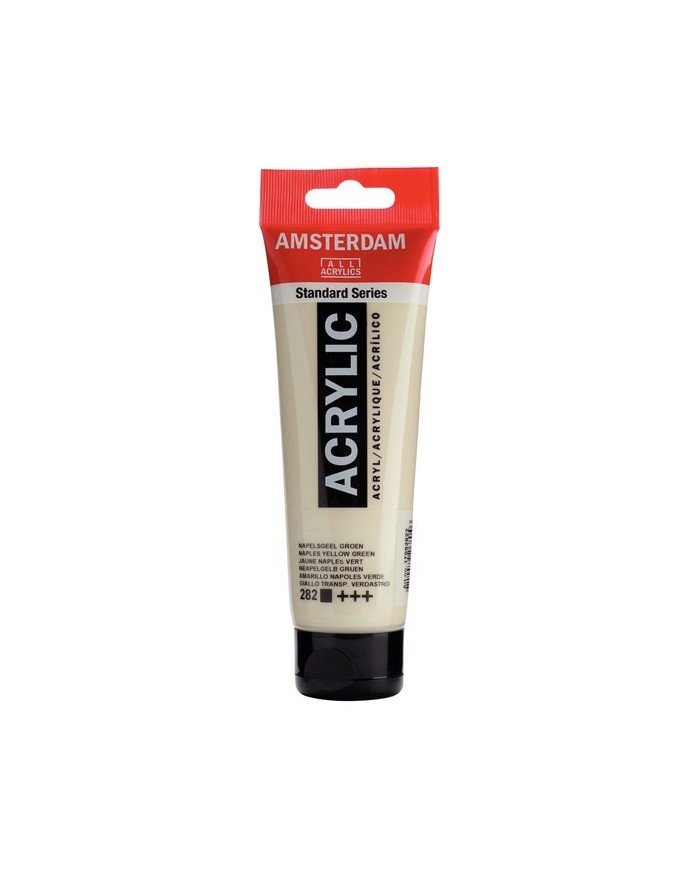 Le Libr'air - Standard Series Acrylique Tube 120 ml Jaune Naples Vert 282 - Amsterdam - Tunisie