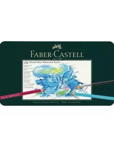 Boite Métal de 120 Crayons Aquarellables  ALBRECHT DÜRER - Faber Castell
