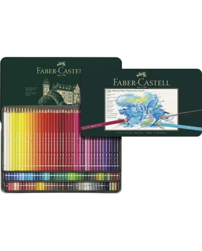 Boite Métal de 120 Crayons Aquarellables  ALBRECHT DÜRER - Faber Castell