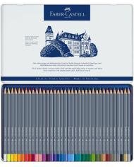 Boîte métal de 36 crayons aquarellables Goldfaber Aqua - Faber Castell