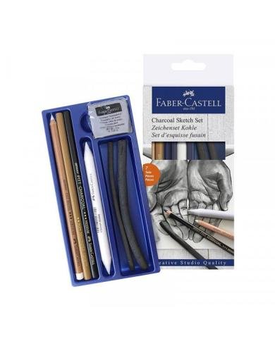 Ensemble de croquis au fusain - Faber Castell