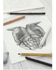 Ensemble de croquis au fusain - Faber Castell