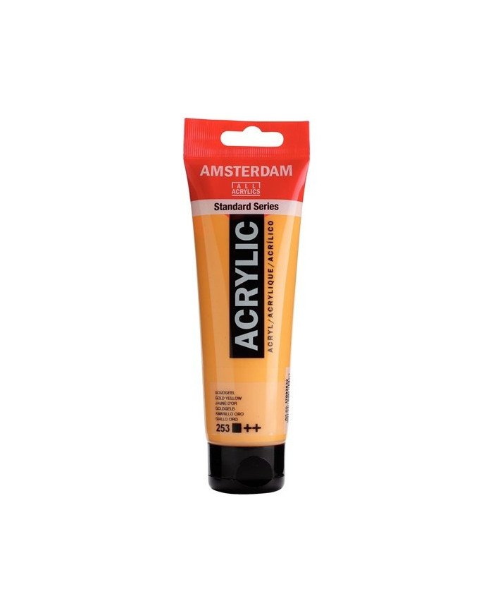 Le Libr'air - Standard Series Acrylique Tube 120 ml Jaune D'Or 253 - Amsterdam - Tunisie