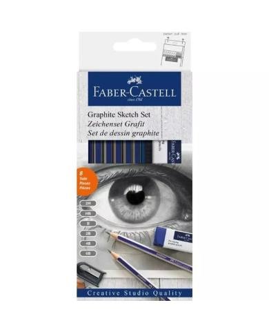 Set D'esquisse Crayons Graphite Faber Castell
