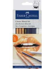 Ensemble de croquis classique, monochrome - Faber Castell