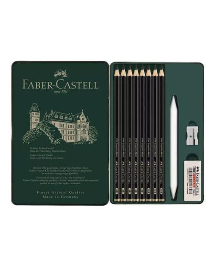 Set de Crayons Pitt Graphite Matt 11 pieces Faber-Castell