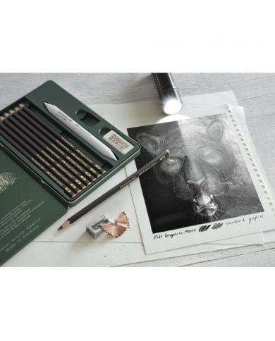 Set de Crayons Pitt Graphite Matt 11 pieces Faber-Castell