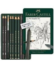 Ensemble Pitt Graphite, boîte de 11 - Faber-Castell