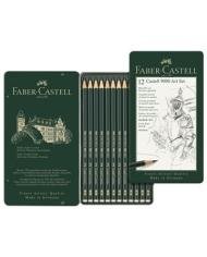 Crayon graphite Castell 9000, Art Set, boîte de 12 - Faber Castell