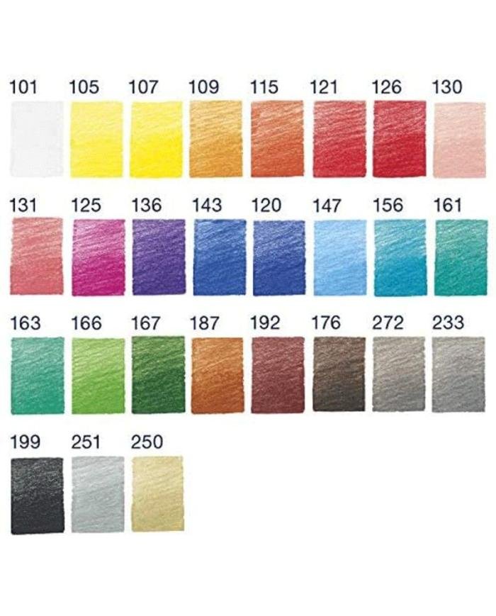 Crayon de couleur Goldfaber boite-rouleau, 30 pièces - Faber Castell