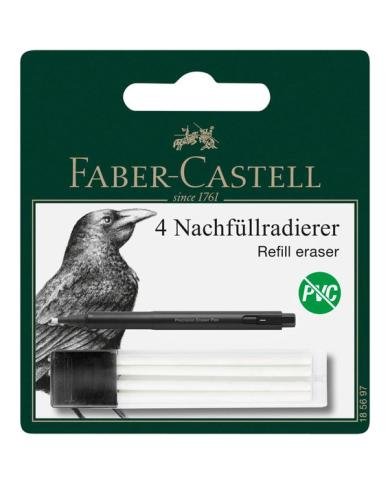 Gommes de recharge pour Precision Eraser Pen Faber-Castell
