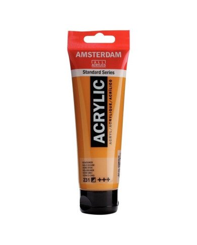 Le Libr'air - Standard Series Acrylique Tube 120 ml Ocre D'Or 231 - Amsterdam - Tunisie