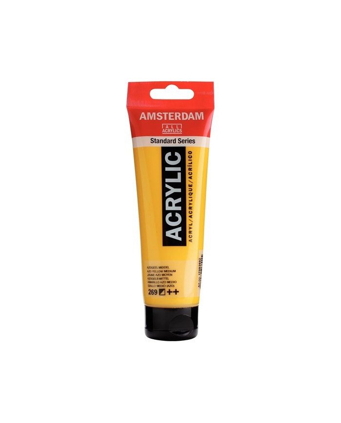 Le Libr'air - Standard Series Acrylique Tube 120 ml Jaune Azo Moyen 269 - Amsterdam - Tunisie