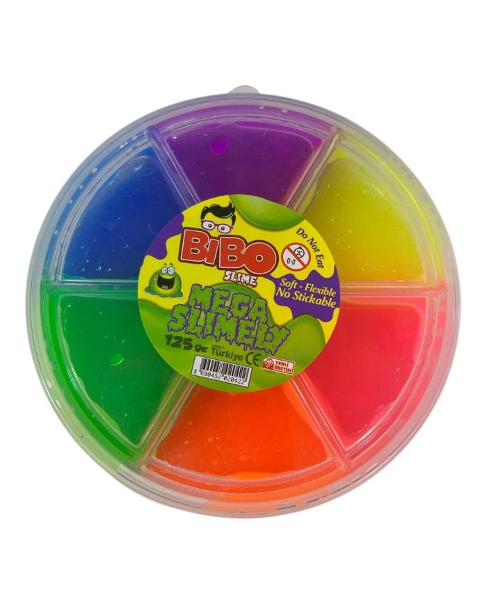Slime BIBO 6 couleurs 125g