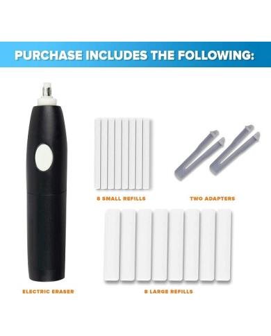 Gomme Electrique avec Recharge