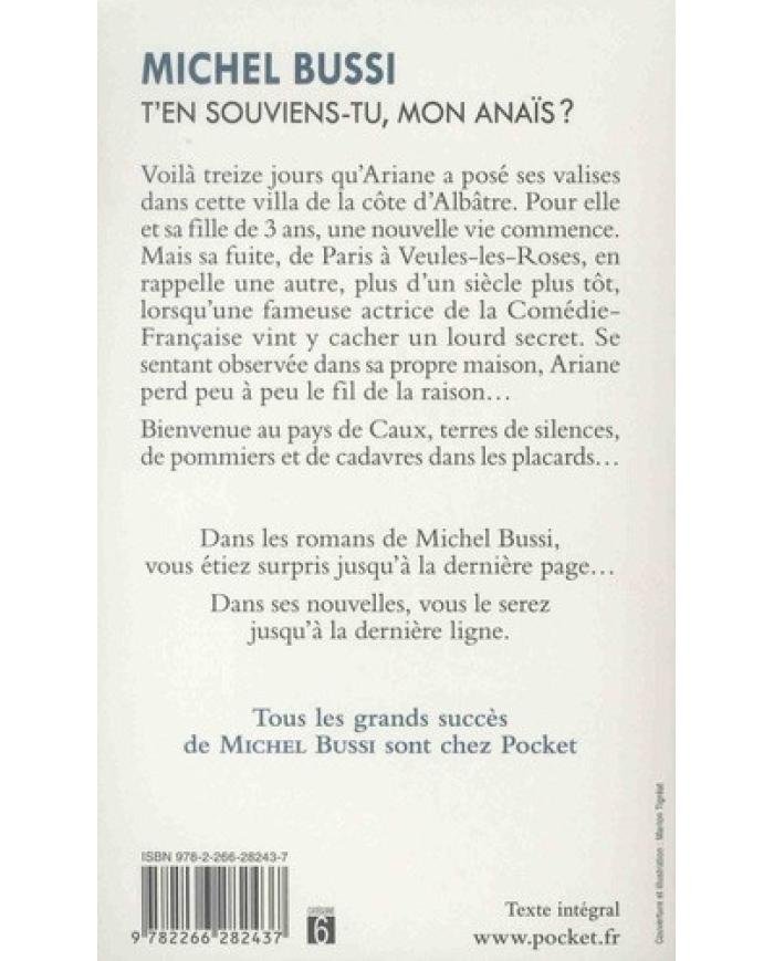 T'en souviens-tu, mon anais ?