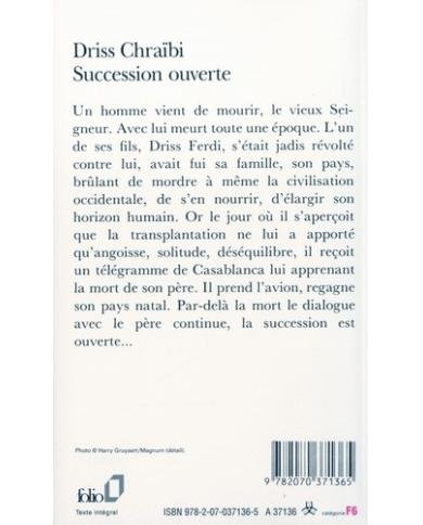 Succession ouverte