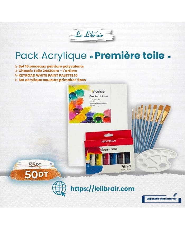 Pack Acrylique "Première toile"