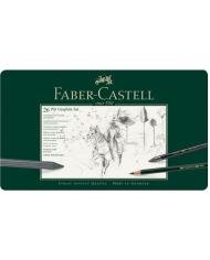 Coffret Pitt Graphite, boîte de 26 - Faber Castell