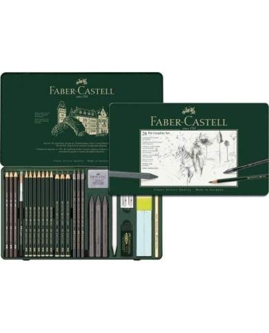Coffret Pitt Graphite, boîte de 26 - Faber Castell