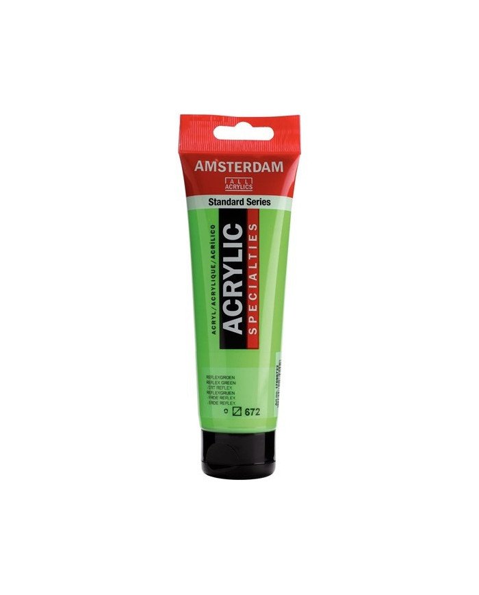 Le Libr'air - Standard Series Acrylique Tube 120 ml Vert Reflex 672 - Amsterdam - Tunisie