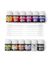 Encre Aquarelle ColoreX Set 12 x 20 ml ESSENTIELS PEBEO