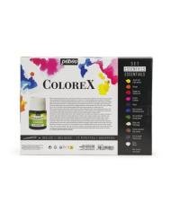 Encre Aquarelle ColoreX Set 12 x 20 ml ESSENTIELS PEBEO