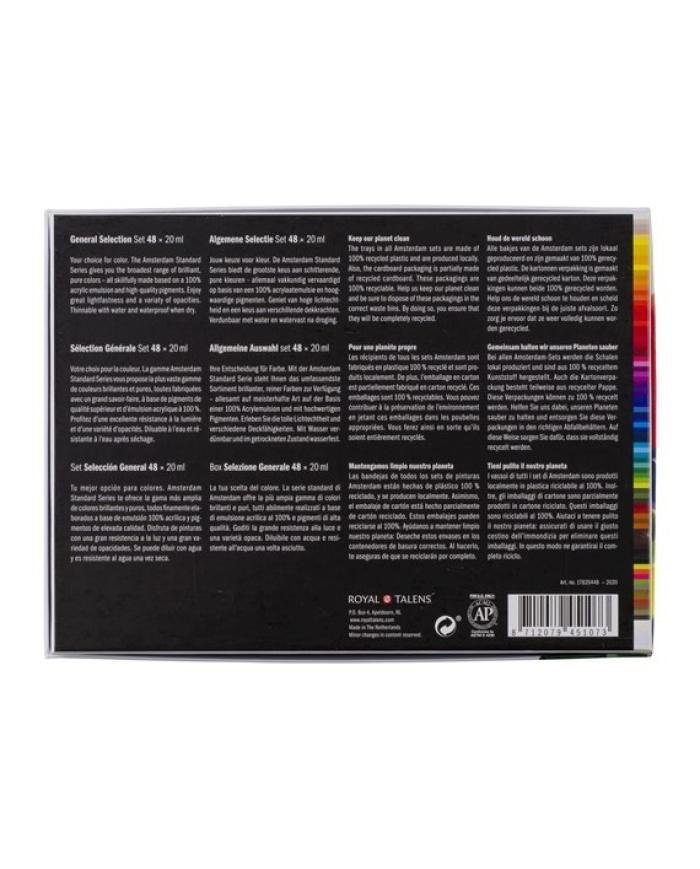 Sélection Générale Set d’acryliques série Standard 48 x 20 ml - Amsterdam