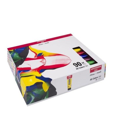 Le Libr'air - Sélection Générale Set d’acryliques série Standard 90 x 20 ml - Amsterdam - Tunisie Le Libr'air - Sélection Générale Set d’acryliques série Standard 90 x 20 ml - Amsterdam - Tunisie